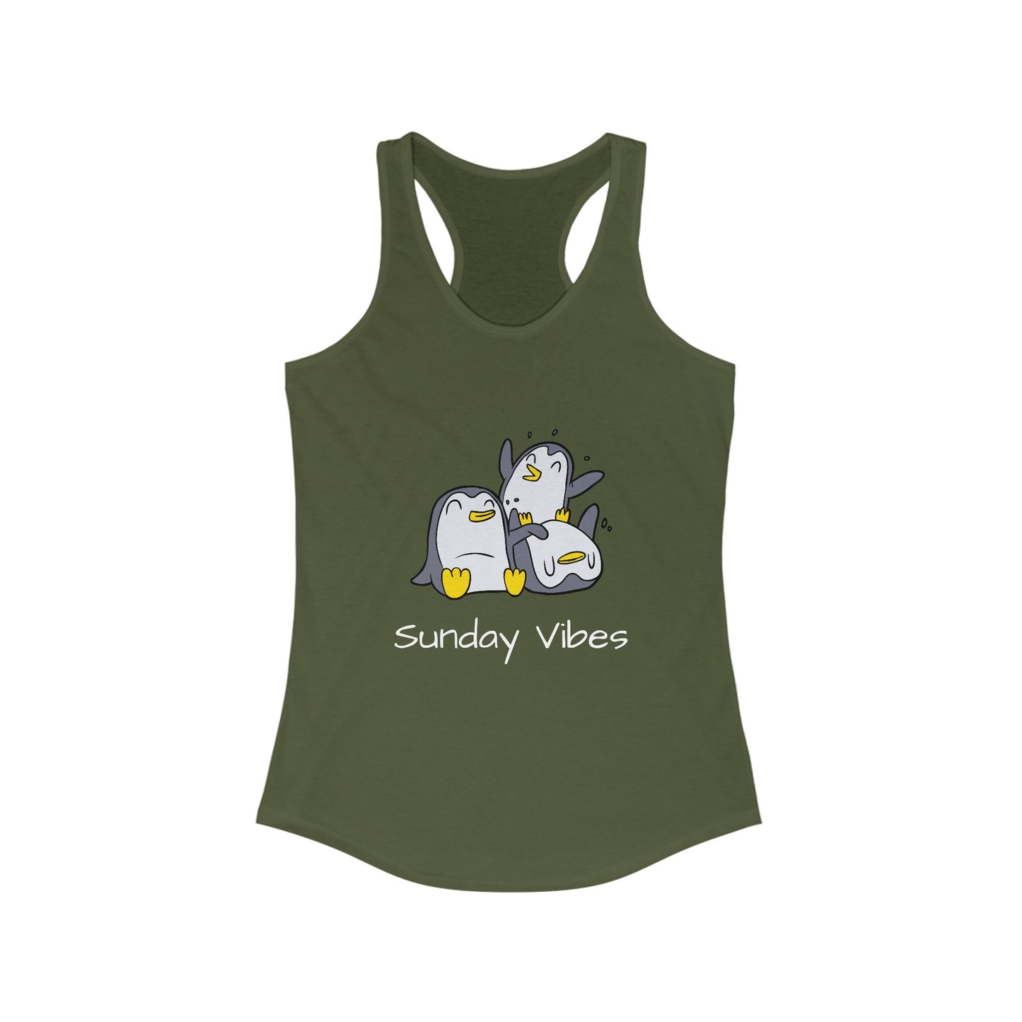 Sunday Vibes. Women's Ideal Racerback Tank