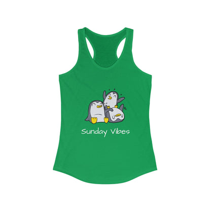 Sunday Vibes. Women's Ideal Racerback Tank