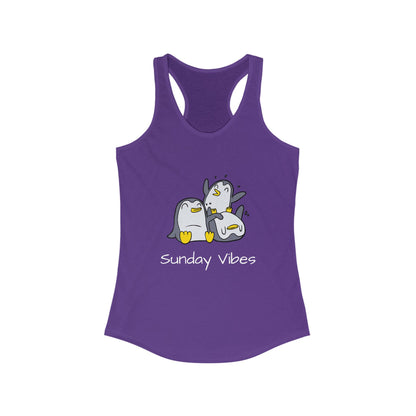 Sunday Vibes. Women's Ideal Racerback Tank