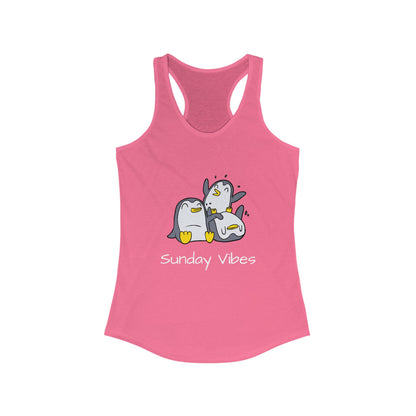 Sunday Vibes. Women's Ideal Racerback Tank
