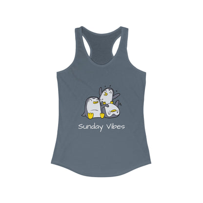 Sunday Vibes. Women's Ideal Racerback Tank