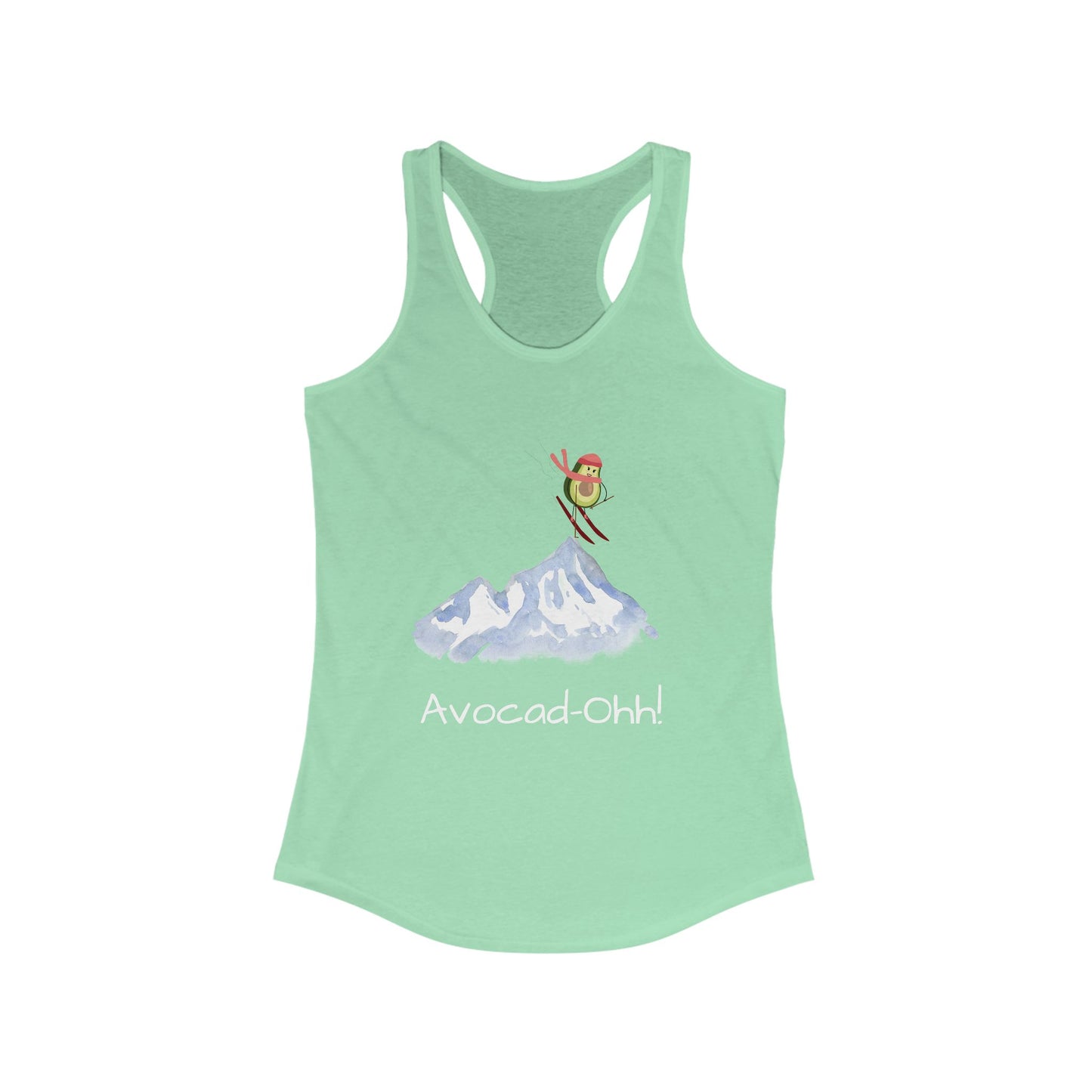 Avocad-Ohh! Women's Ideal Racerback Tank