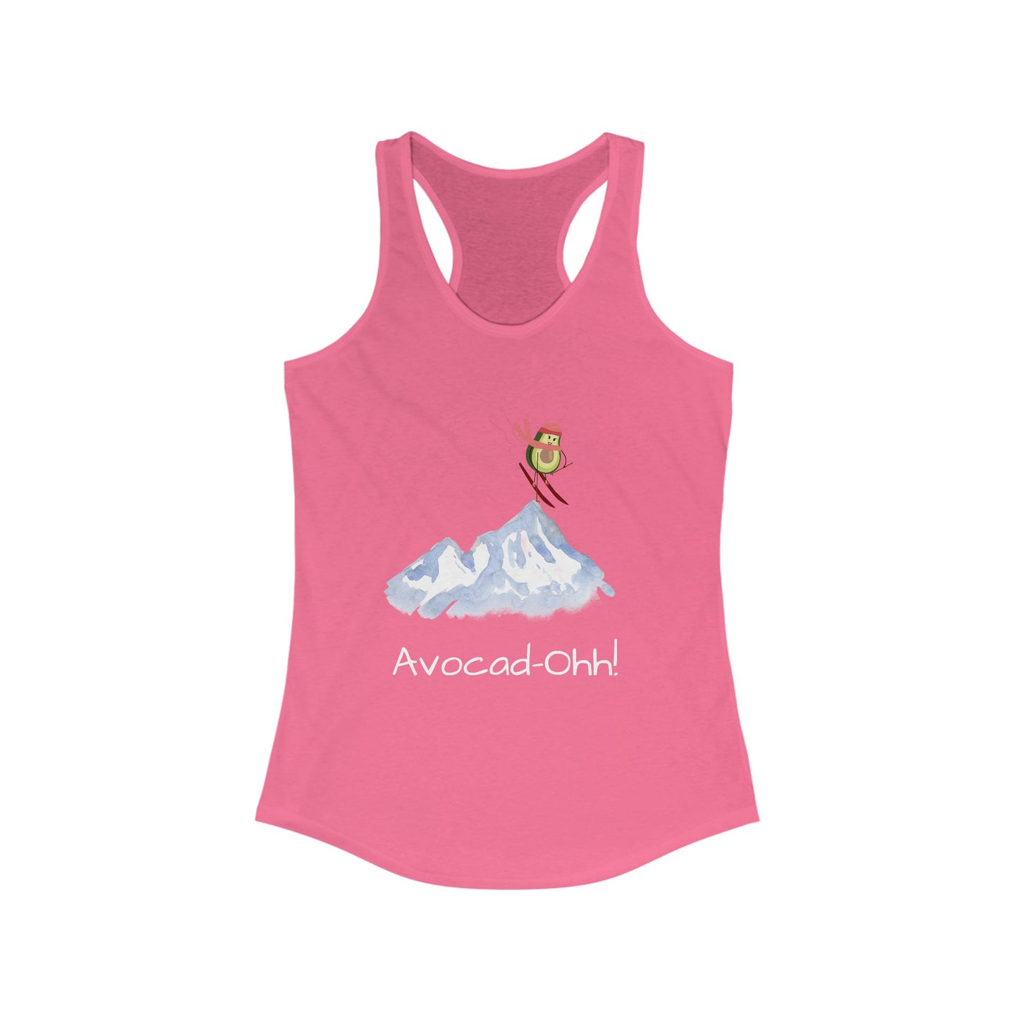 Avocad-Ohh! Women's Ideal Racerback Tank