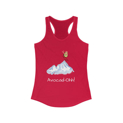 Avocad-Ohh! Women's Ideal Racerback Tank