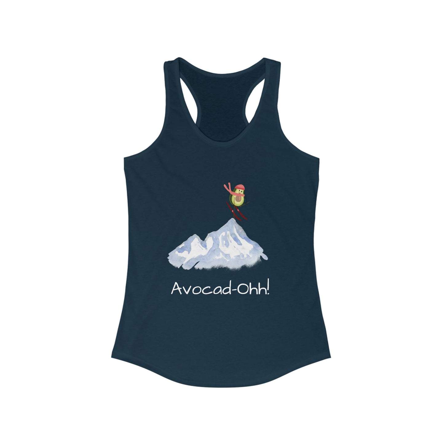 Avocad-Ohh! Women's Ideal Racerback Tank