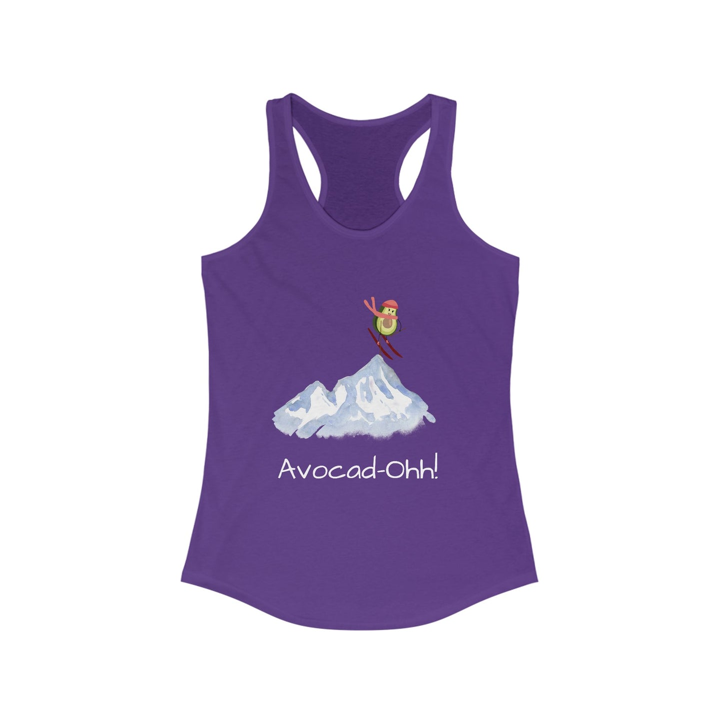Avocad-Ohh! Women's Ideal Racerback Tank