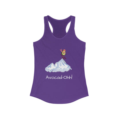 Avocad-Ohh! Women's Ideal Racerback Tank