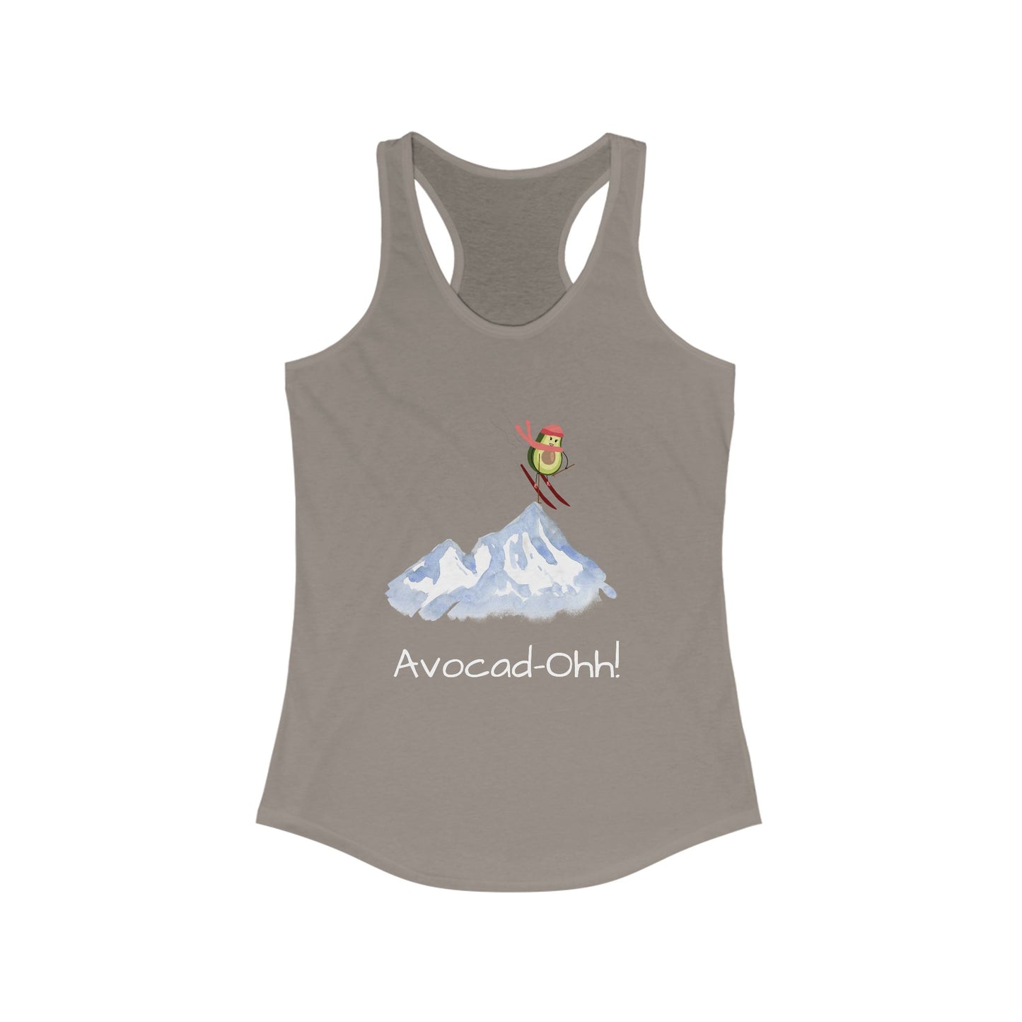 Avocad-Ohh! Women's Ideal Racerback Tank