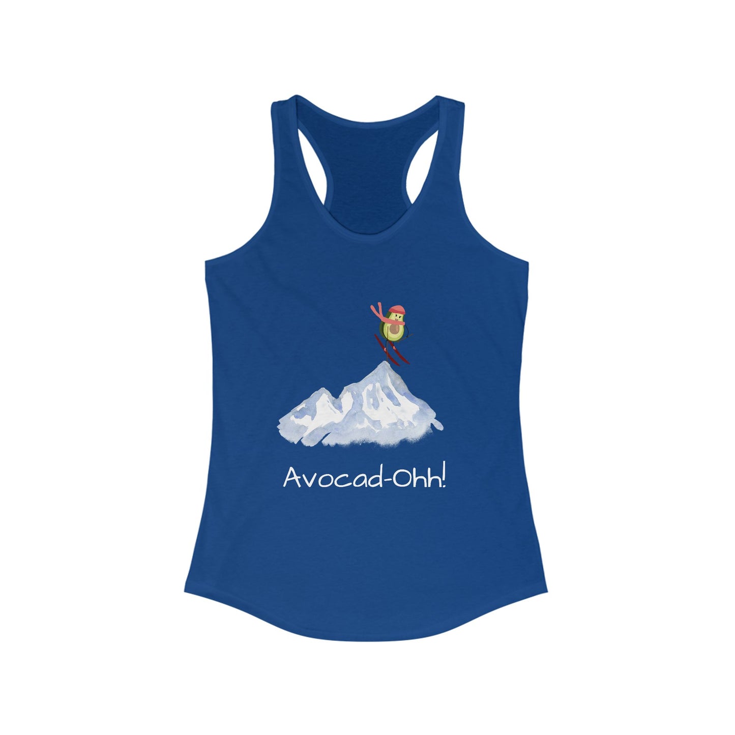 Avocad-Ohh! Women's Ideal Racerback Tank