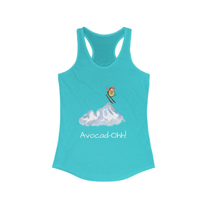 Avocad-Ohh! Women's Ideal Racerback Tank