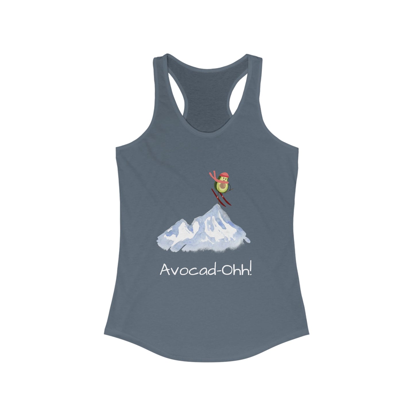 Avocad-Ohh! Women's Ideal Racerback Tank