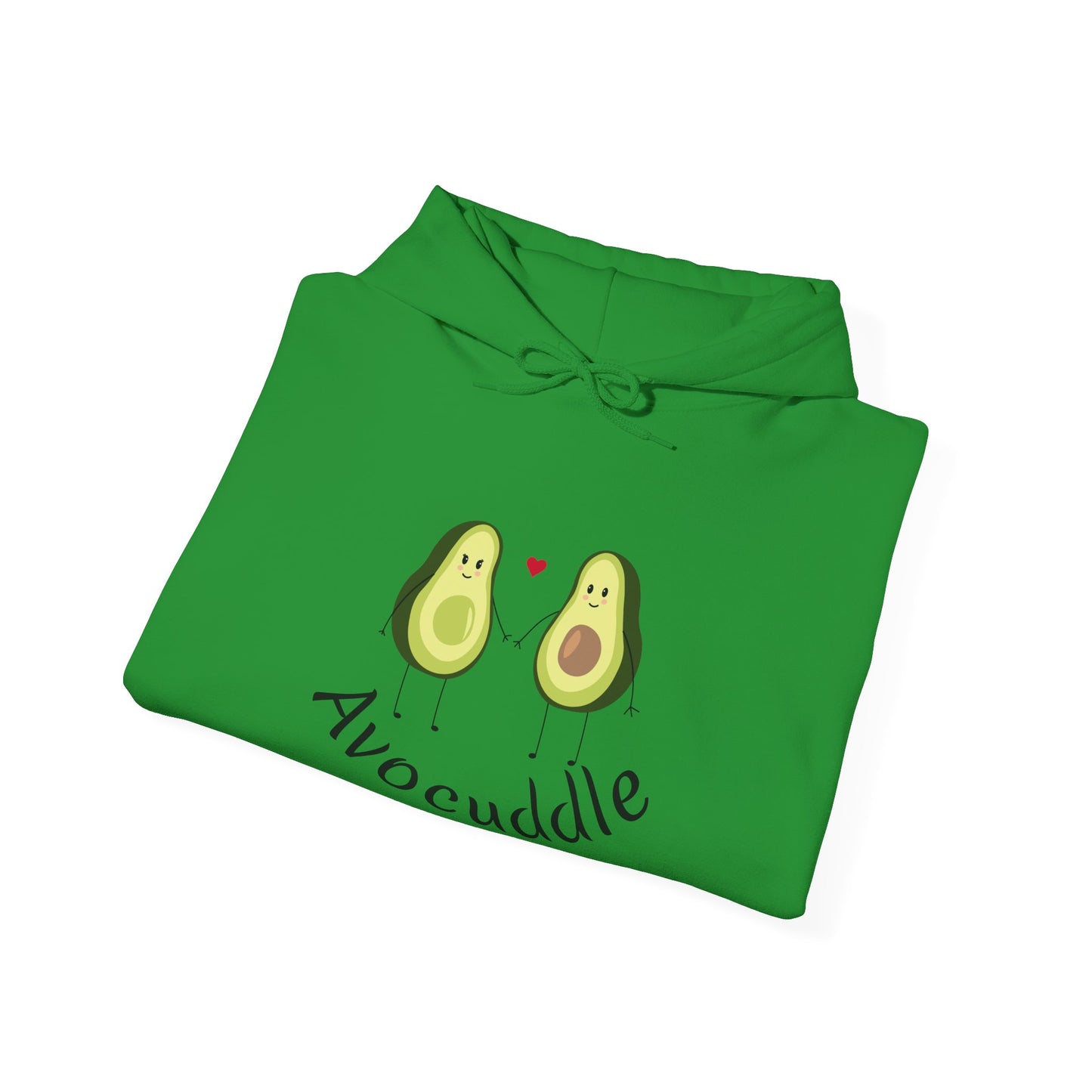 Avocuddle. Unisex Hooded Sweatshirt.