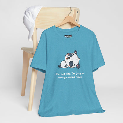 I'm Not Sleeping I'm on Energy Saving Mode. Unisex Jersey Short Sleeve Tee