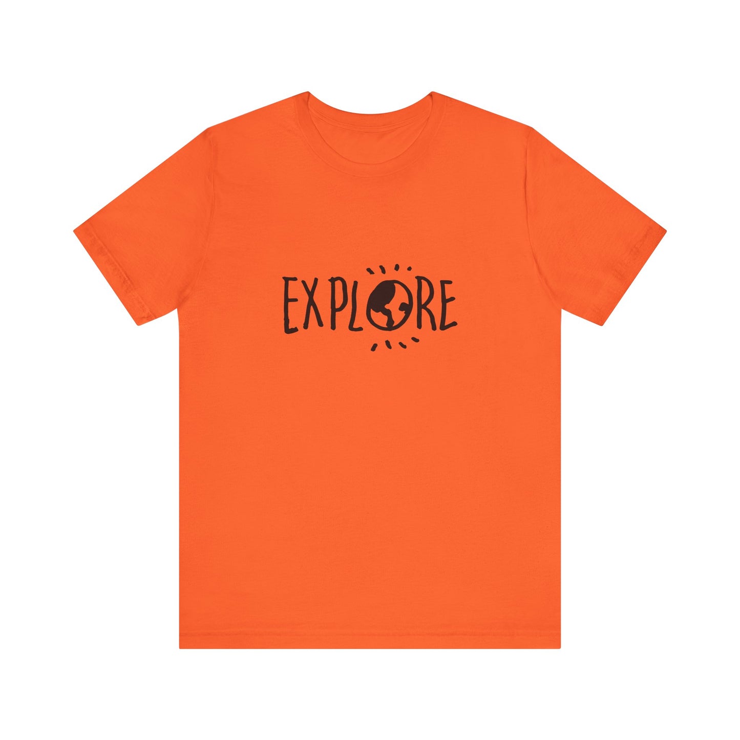 Explore. Unisex Jersey Short Sleeve Tee