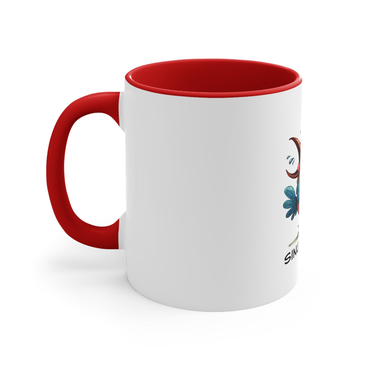 Singing Bird.  Accent Coffee Mug, 11oz