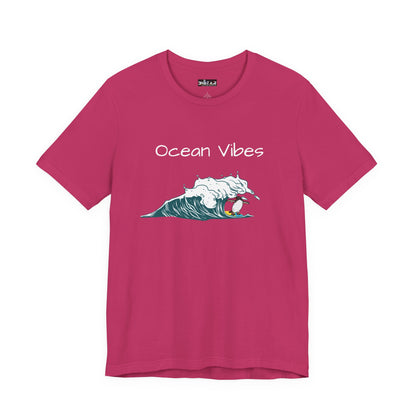 Ocean Vibes. Unisex Jersey Short Sleeve Tee