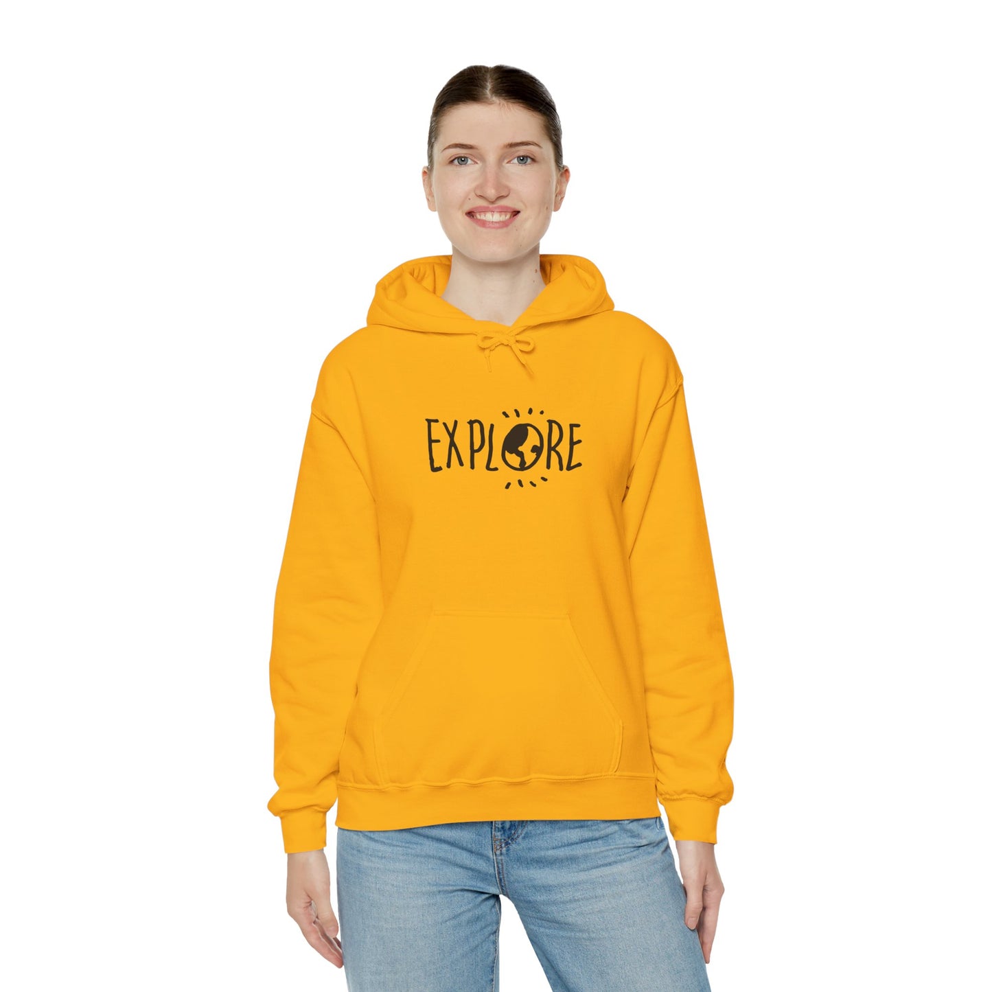 Explore Hoodie – Adventure Graphic Sweatshirt, Unisex Outdoor Hoodie