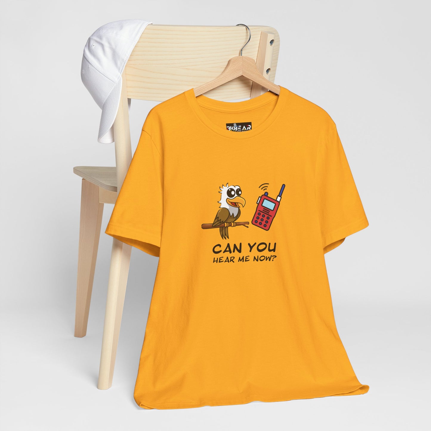 Burrowing Owl. Can You Hear Me Now? Unisex Jersey Short Sleeve Tee