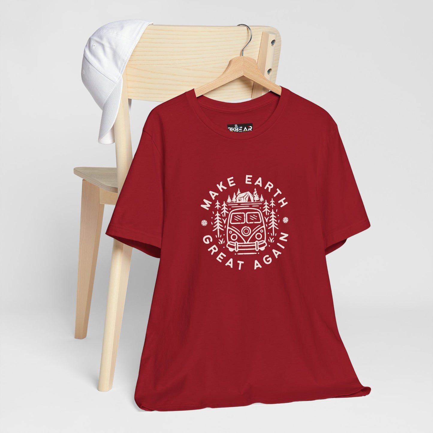 Make Earth Great Again. Relaxed mind. Unisex Jersey Short Sleeve Tee
