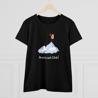 Avocad-Ohh!. Women's Midweight Cotton Tee