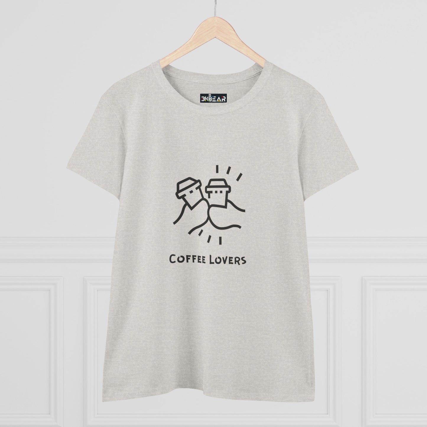 Coffee Lover. Women's Midweight Cotton Tee