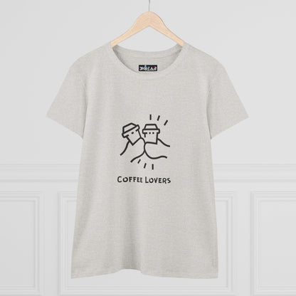 Coffee Lover. Women's Midweight Cotton Tee