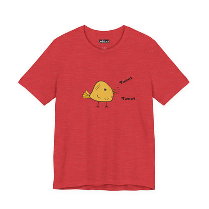 Tweet. Tweet.  Unisex Short Sleeve Tee