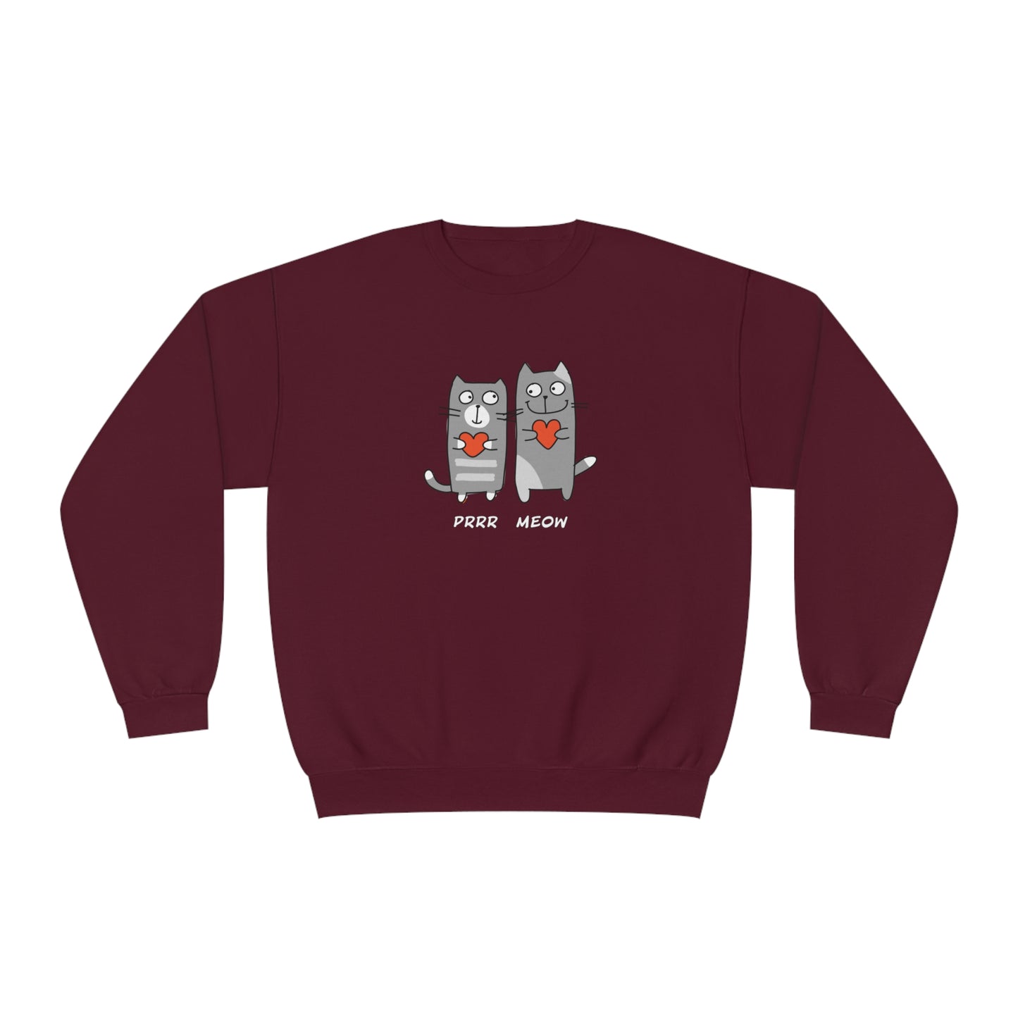 Happy Cat's. Prrr Meow. Unisex NuBlend® Crewneck Sweatshirt