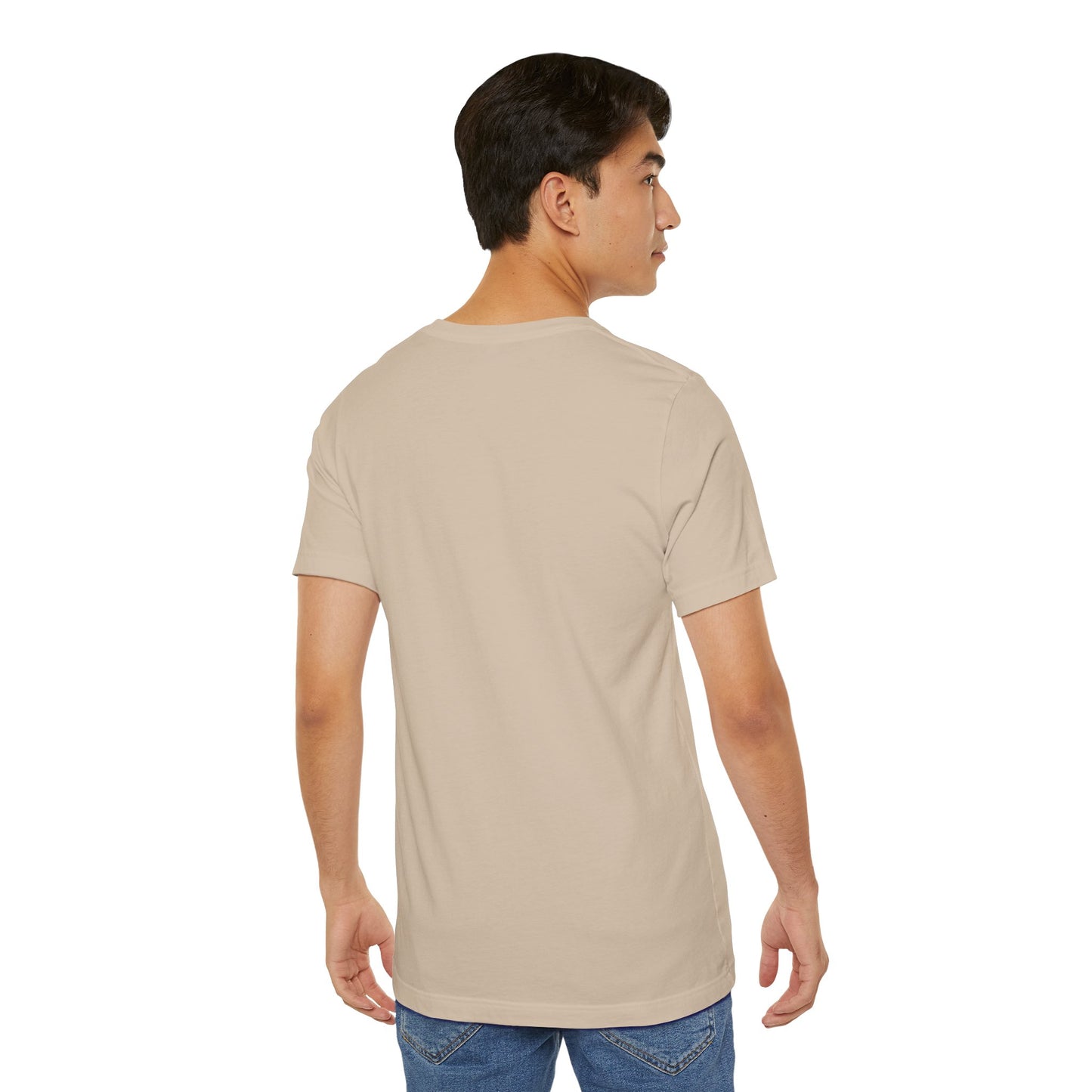 Peace, Love and Hoppiness. Unisex Jersey Short Sleeve Tee