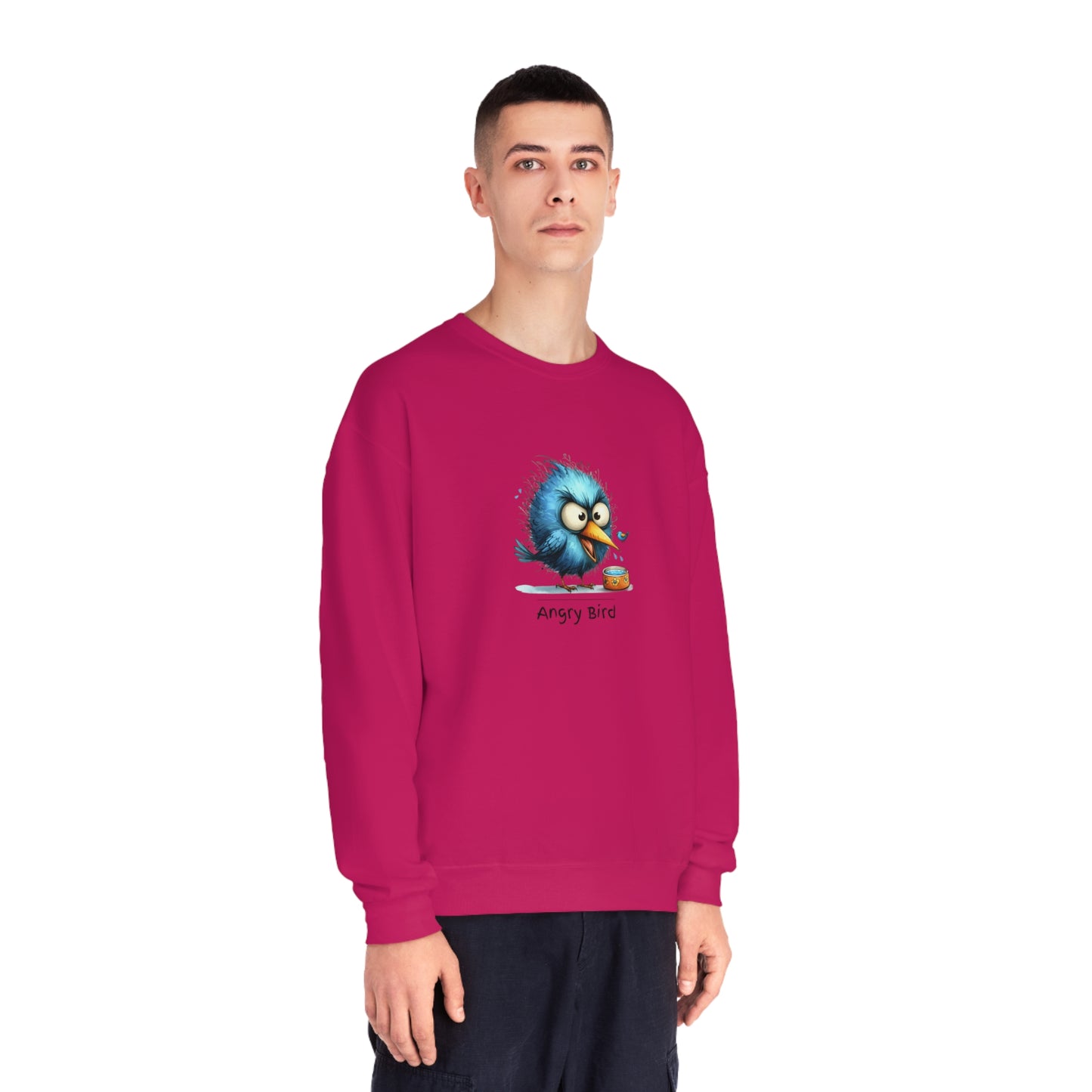 Angry bird.  Unisex NuBlend® Crewneck Sweatshirt