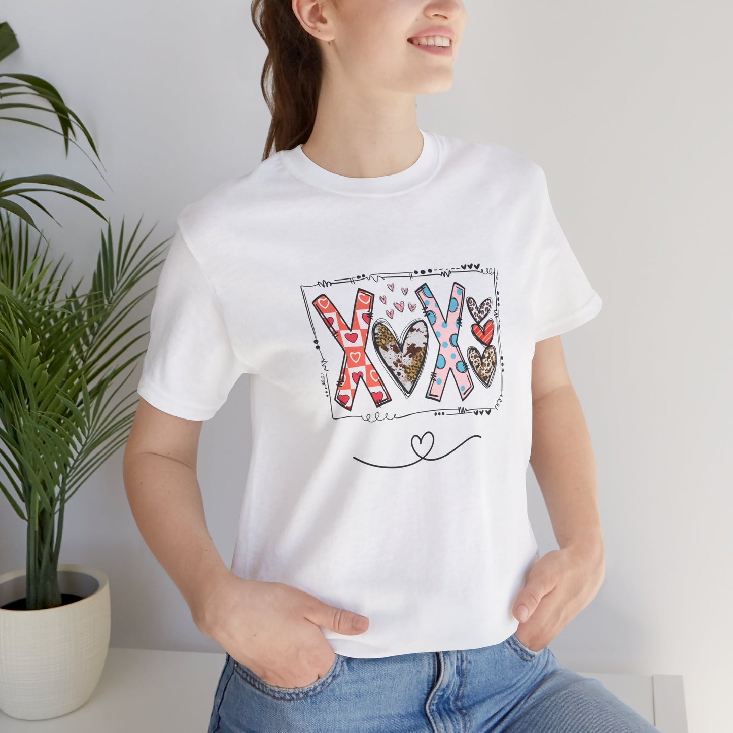 Sign of Love. XOXO.  Women's Unisex Jersey Short Sleeve Tee