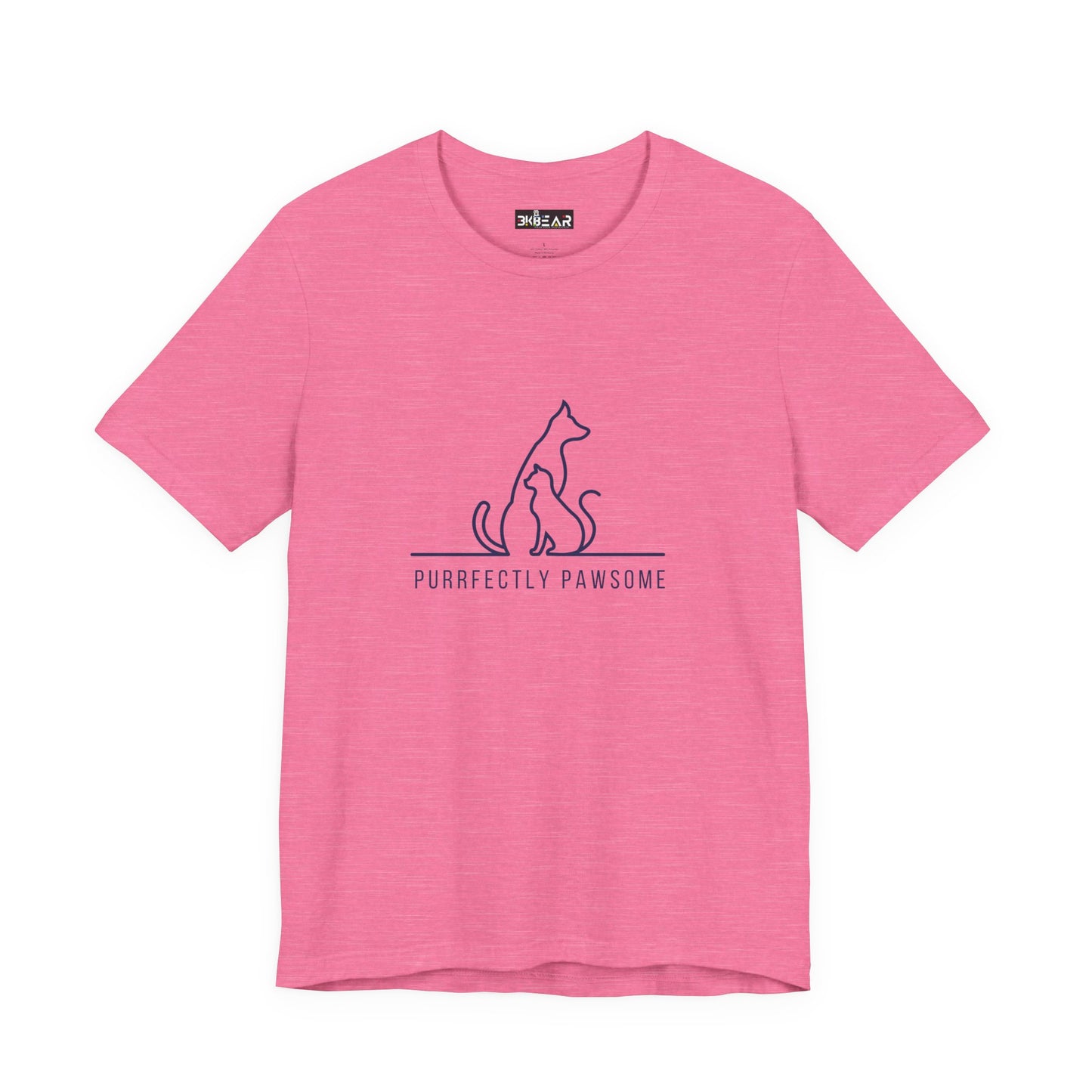 Purrfectly Pawsome. Unisex Jersey Short Sleeve Tee