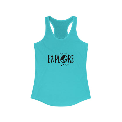 Explore. Women's Ideal Racerback Tank