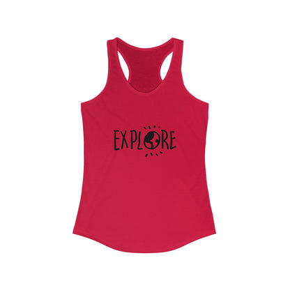 Explore. Women's Ideal Racerback Tank