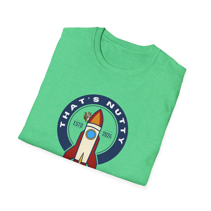 That’s Nutty On A Rocket Ship – Unisex Softstyle Rocket Ship Graphic Tee