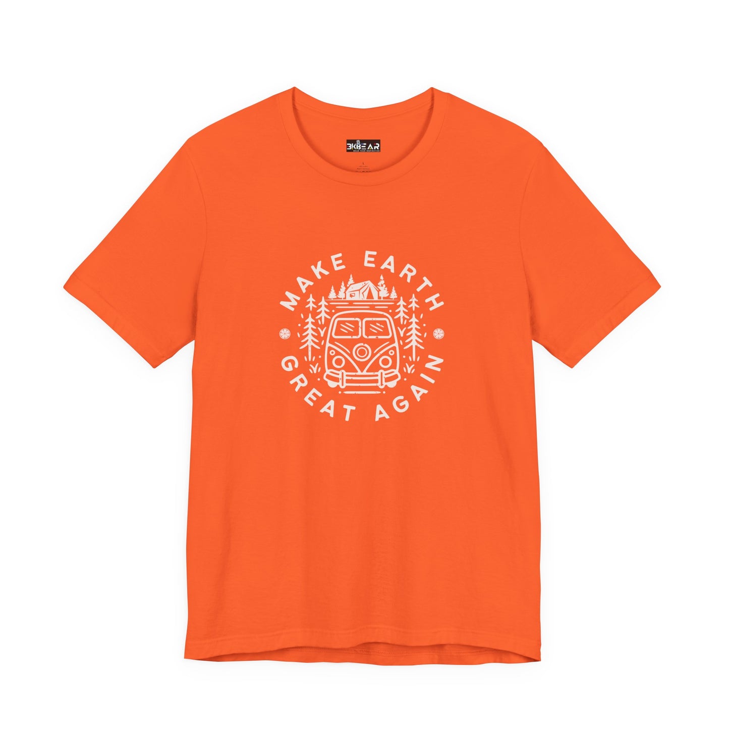 Make Earth Great Again. Relaxed mind. Unisex Jersey Short Sleeve Tee