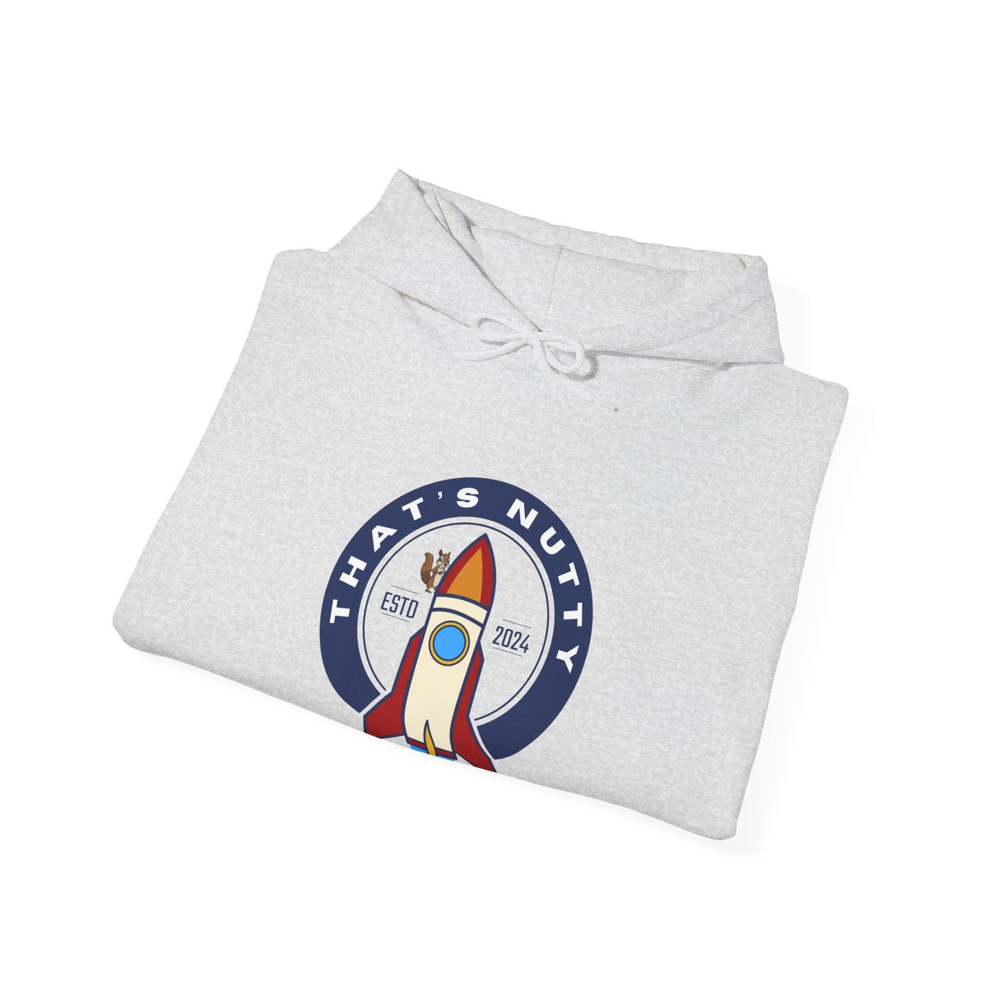 That's Nutty On A Rocket Ship Hooded Sweatshirt