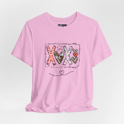 Sign of Love. XOXO.  Women's Unisex Jersey Short Sleeve Tee