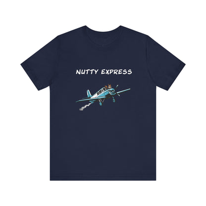 Nutty's Express Delivery. Always On-Time. Unisex Jersey Short Sleeve Tee