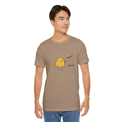 Tweet. Tweet.  Unisex Short Sleeve Tee