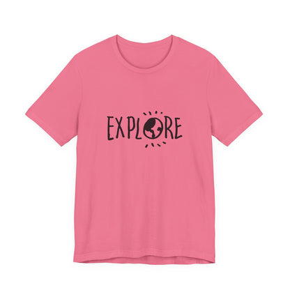 Explore. Unisex Jersey Short Sleeve Tee