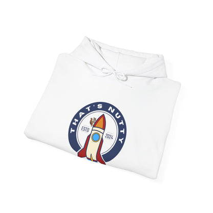 That's Nutty On A Rocket Ship Hooded Sweatshirt