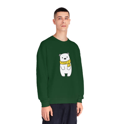 Winter Time BK Bear. Unisex NuBlend® Crewneck Sweatshirt