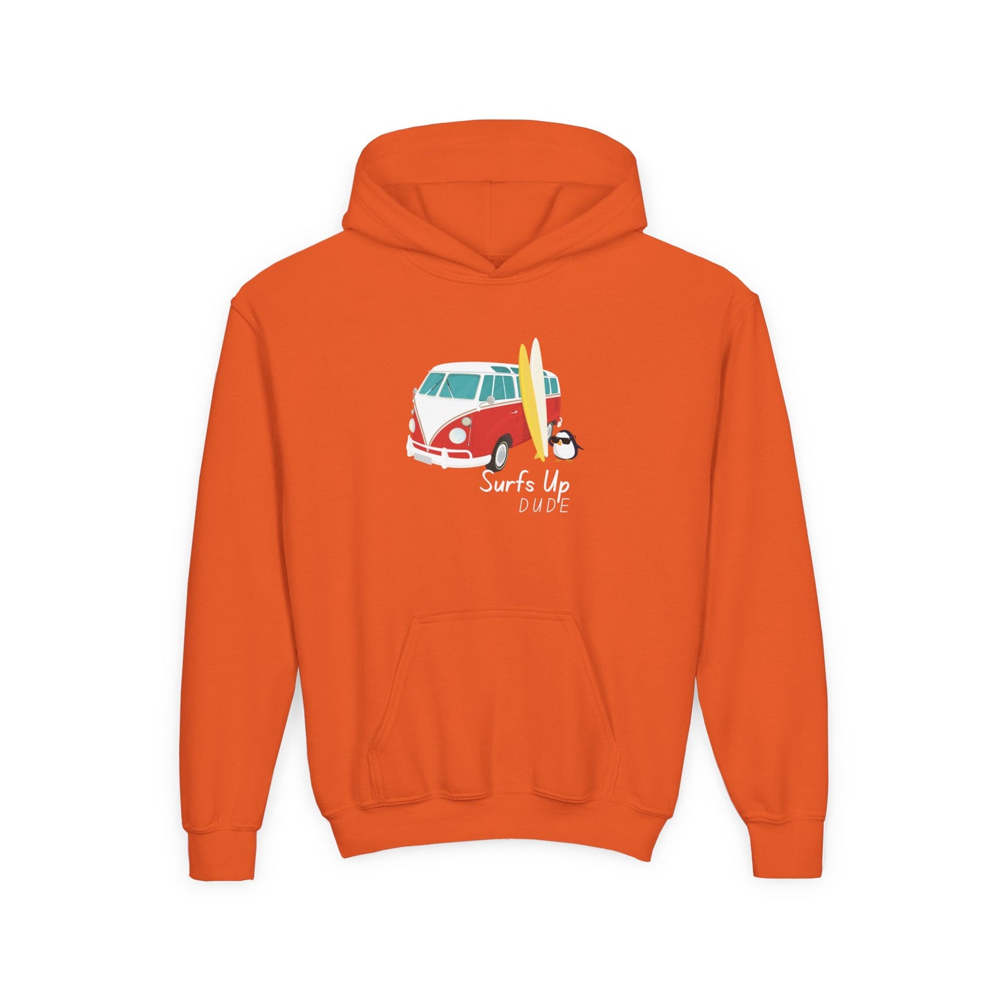 Surf's Up Dude. Kids Hoodie