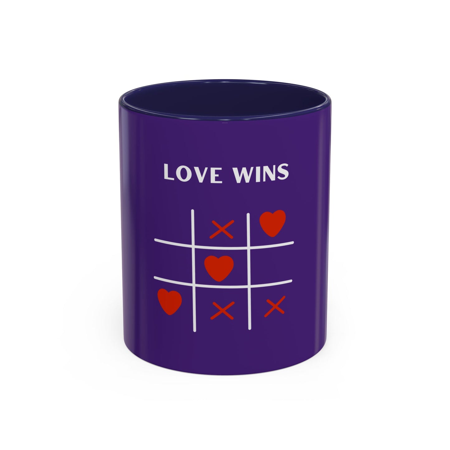 Love Wins. Time Coffee Mug, 11oz