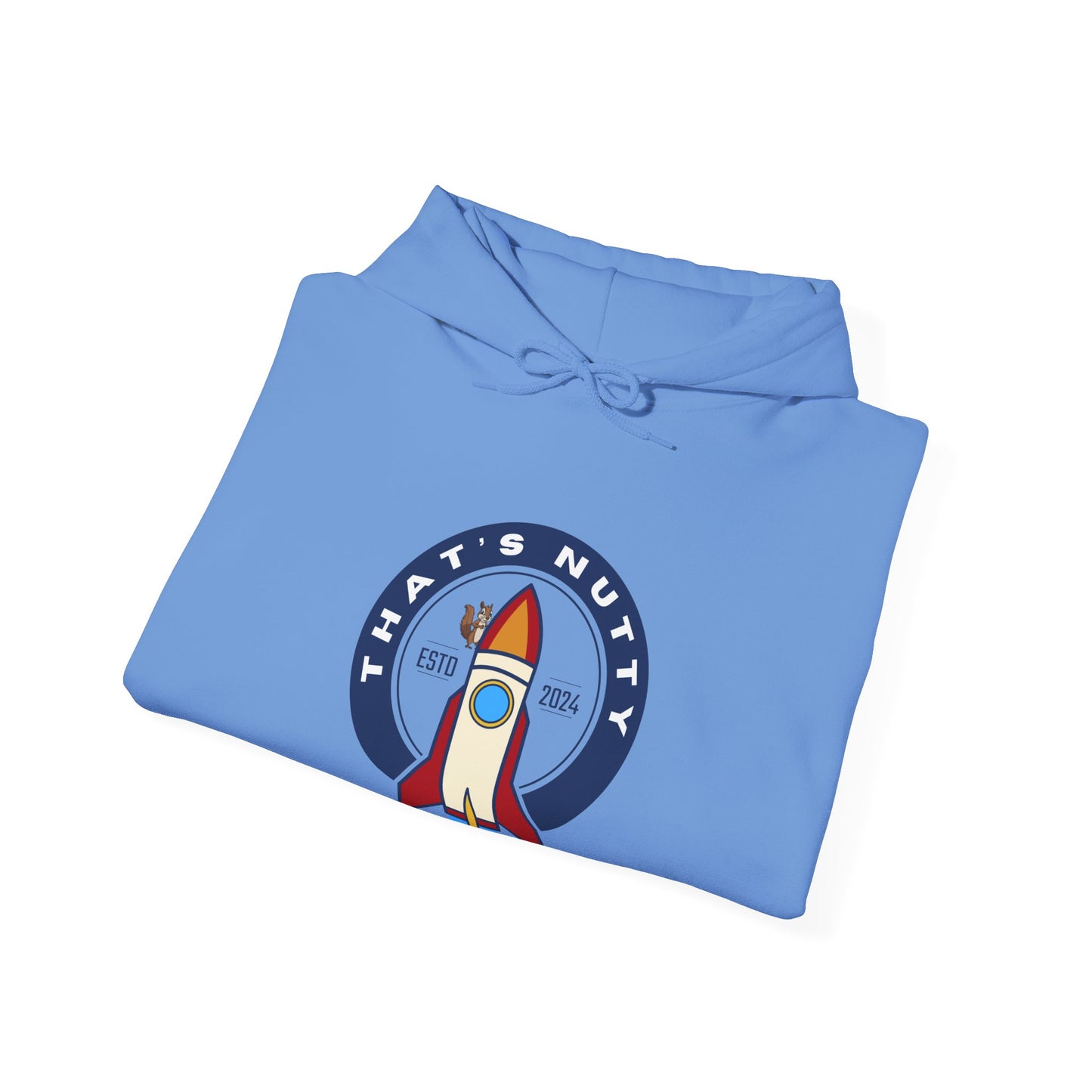That's Nutty On A Rocket Ship Hooded Sweatshirt