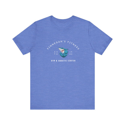 Finnegan's Fitness. Gym and Aquatic Center.  Unisex Jersey Short Sleeve Tee