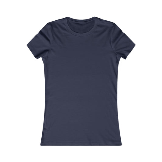 Solid Midnight Navy. The Boyfriend Tee for Women