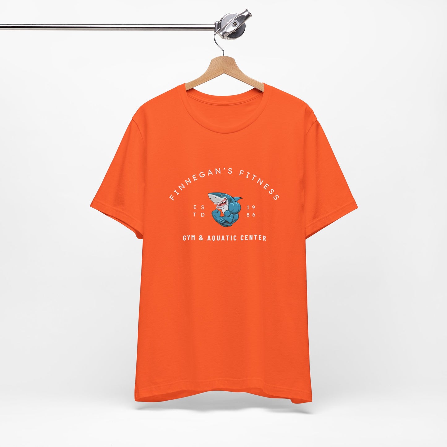 Finnegan's Fitness. Gym and Aquatic Center.  Unisex Jersey Short Sleeve Tee