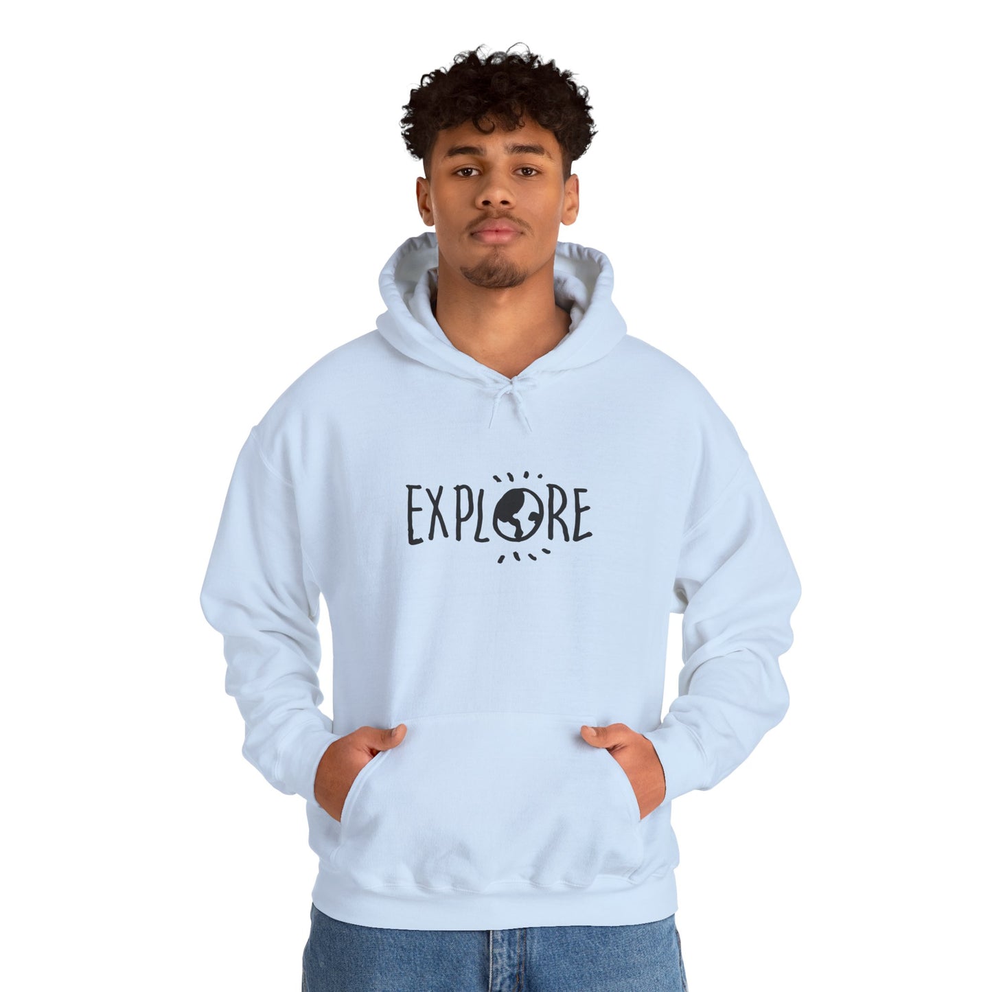 Explore Hoodie – Adventure Graphic Sweatshirt, Unisex Outdoor Hoodie